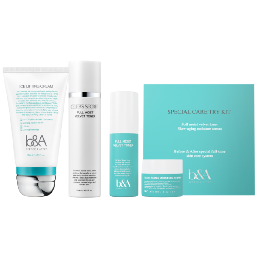 [본사 공식몰] 전속모델 김고은 PICK 비포앤애프터 [3일 시술 직후 집중 세트] 아이스리프팅크림 + 벨벳 토너 + 트라이키트 165,600원