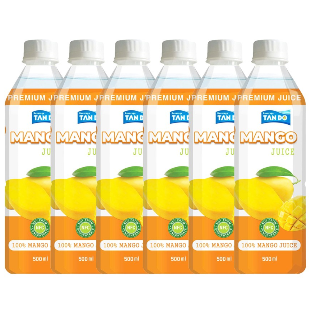 RFC 저온 살균 망고 주스 100%, 6개, 500ml 10,900원