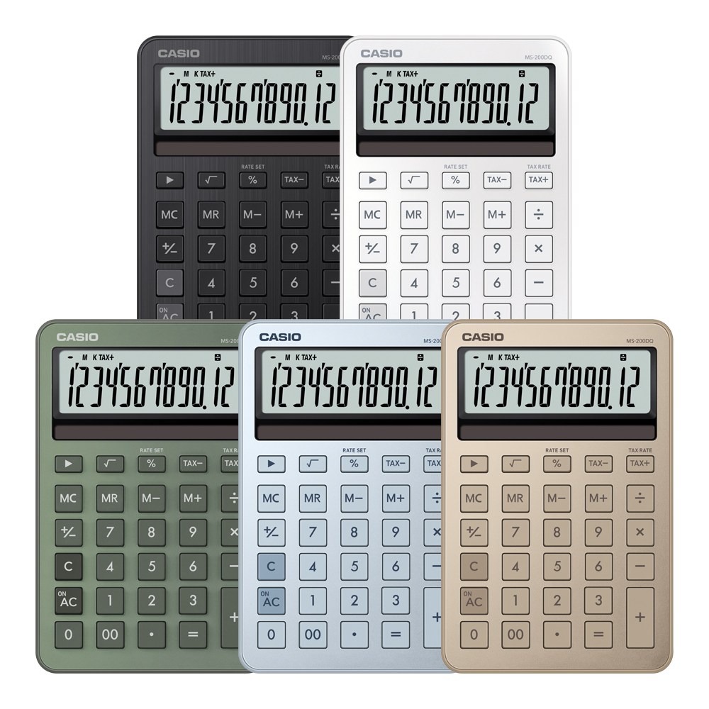 카시오 계산기 MS-200DQ 신제품 사무용, 화이트 23,100원