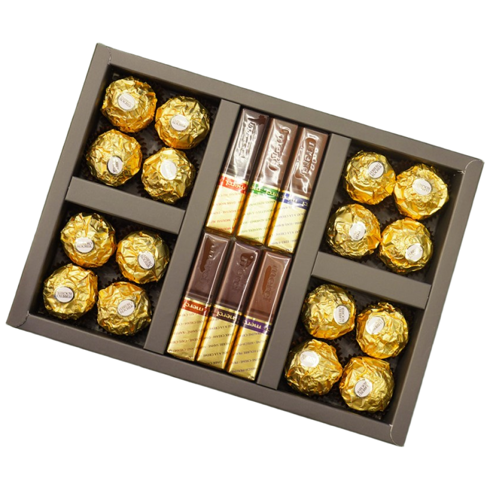 드림미당 소프트 초콜릿 페레로로쉐 메르시 컬렉션 기념일 연인 수험생 수능생 합격기원 응원간식 선물세트, 1박스, 275g 20,000원