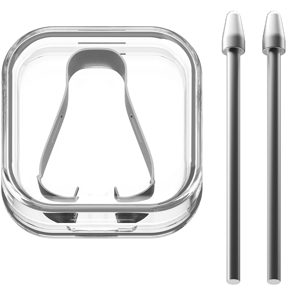 구스페리 갤럭시 spen 펜촉 반영구 메탈 팁스 세모펜촉 2p + 전용핀셋 세트, 실버, 1세트 7,400원