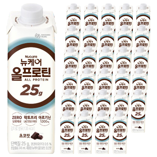 뉴케어 올프로틴 초코맛, 245ml, 72개 117,300원