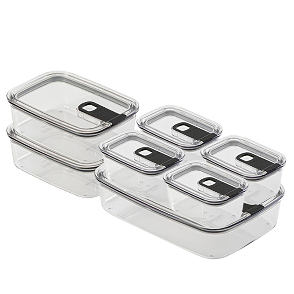 비엘락 올투명 원터치 에코젠 밀폐용기 블랙 3종 세트 71,590원