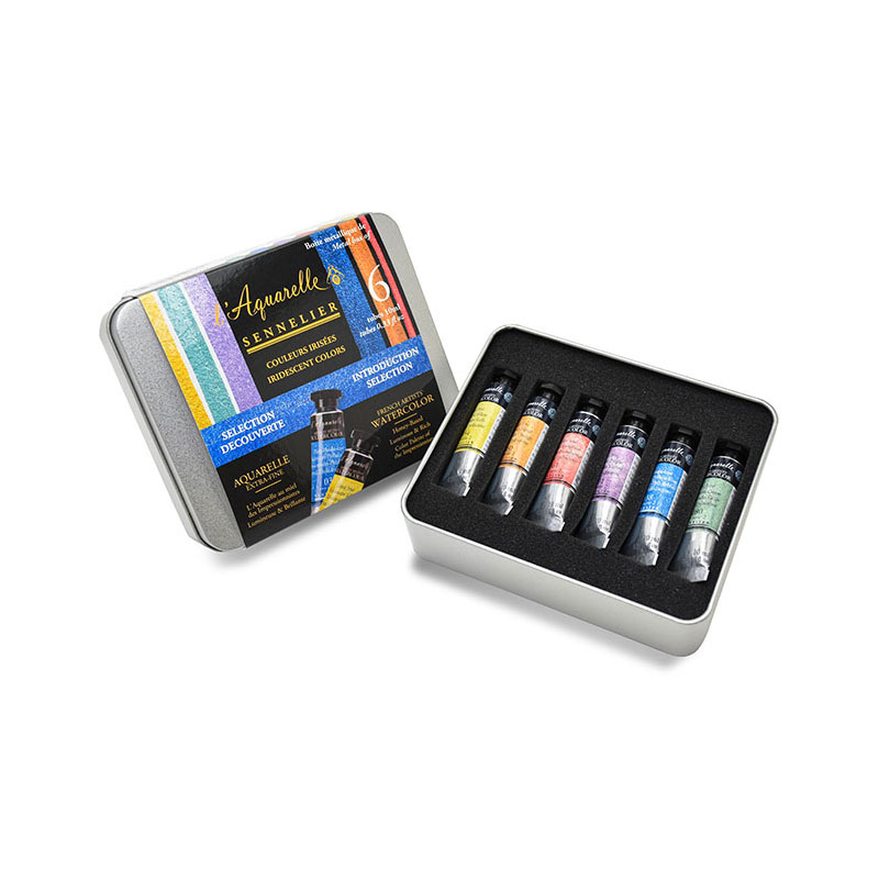 시넬리에 전문가용 최고급 수채화 물감 6색 A세트 78,460원