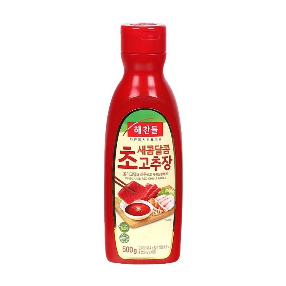 해찬들 새콤달콤 초고추장 500G j19*077Dw, 500g, 1개 7,400원
