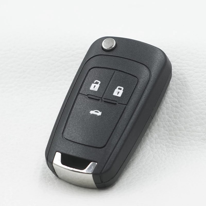쉐보레 GM 대우 일반형 3버튼 리모컨 폴딩키 스마트키 호환용 교체용 DIY 케이스, 단일 색상, 단일상품 9,300원