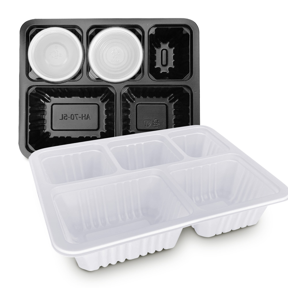 일회용 고급 5칸 실링용기 70-5호 600개 반찬 포장 배달용기 국내생산 23185-5A, 백색(600개) 93,900원