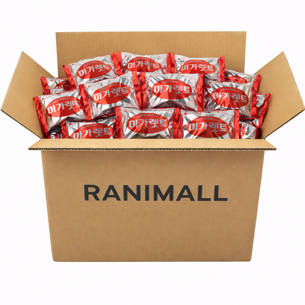 롯데 마가렛트 오리지널 대용량 40개 개별포장 사무실간식 탕비실 과자 행사간식, 1kg, 1박스 18,900원