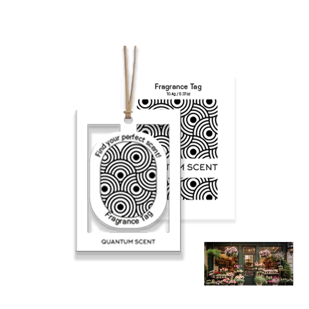 퀀텀센트 단독"프래그런스태그 3개+1개 증정" 실내방향제, 차량용 옷장 실내 종이 방향제 퍼퓸 사셰 프래그런스 태그 꽃집향기_플로럴부케 비누향기_코튼비누 바닐라향기_린넨바닐라 14,300원