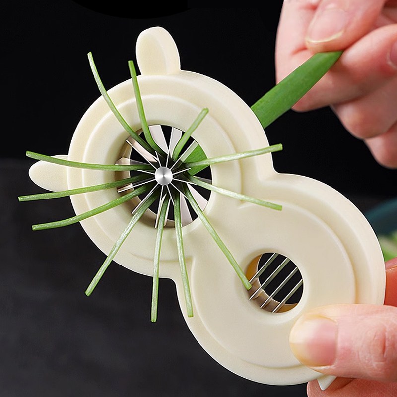 대파채칼 파채칼 파썰이 스텐 원형 만능 채칼, 1개, 화이트 5,500원