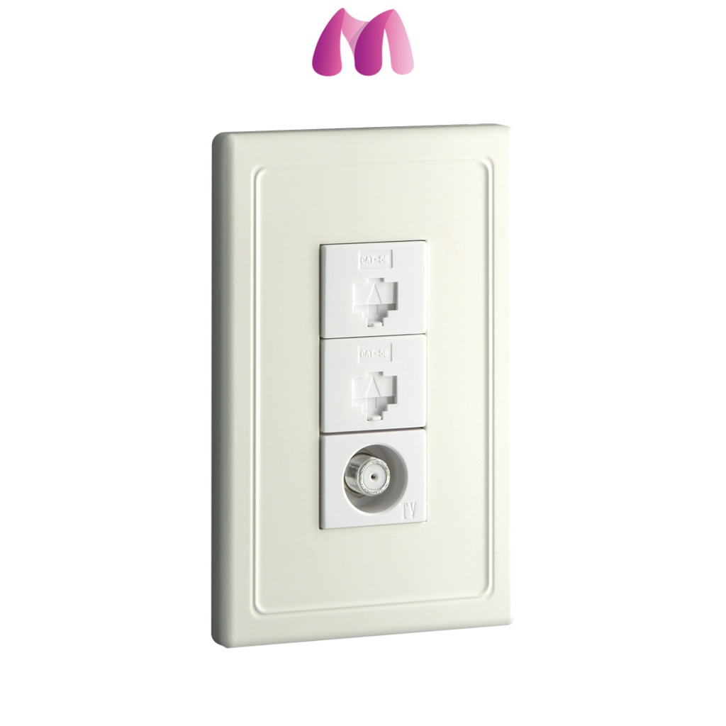 베코 보노 아이보리 8P 2구+CATV 2방 14,300원