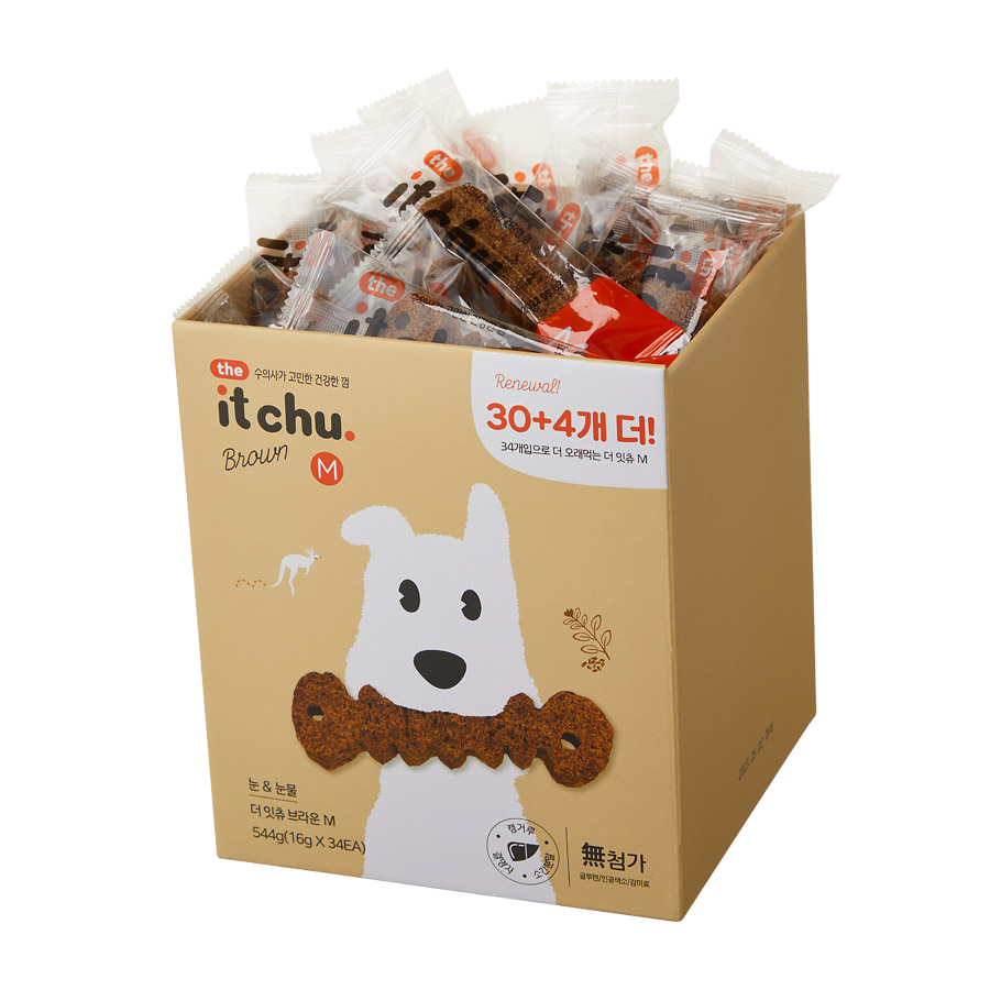 잇츄 강아지 브라운 덴탈껌 M 25,370원