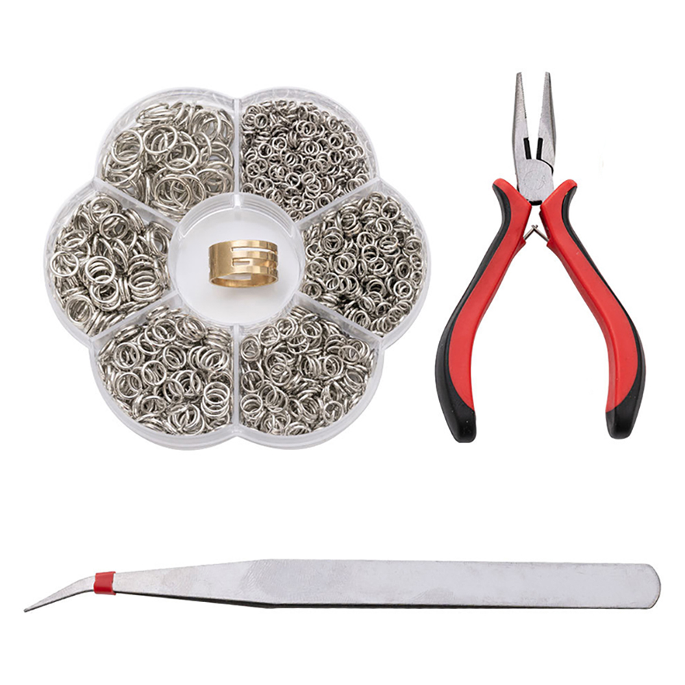 코히모 다용도 오링 1000p + 작업반지 + 평집게 + 핀셋 세트 4W314, 실버, 1개 8,880원