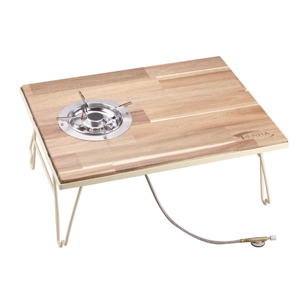 티에라 폴딩 우드테이블 미니 좌식테이블 간이테이블 - 원버너세트 70,900원
