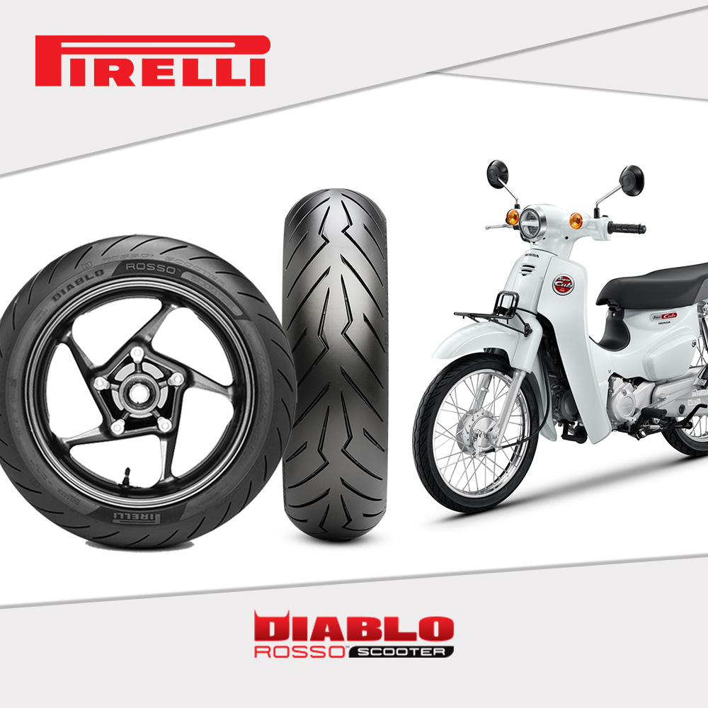 2023 혼다 슈퍼커브110 피렐리 순정 광폭 타이어 디아블로 로쏘 스포츠 18-23년 100,000원
