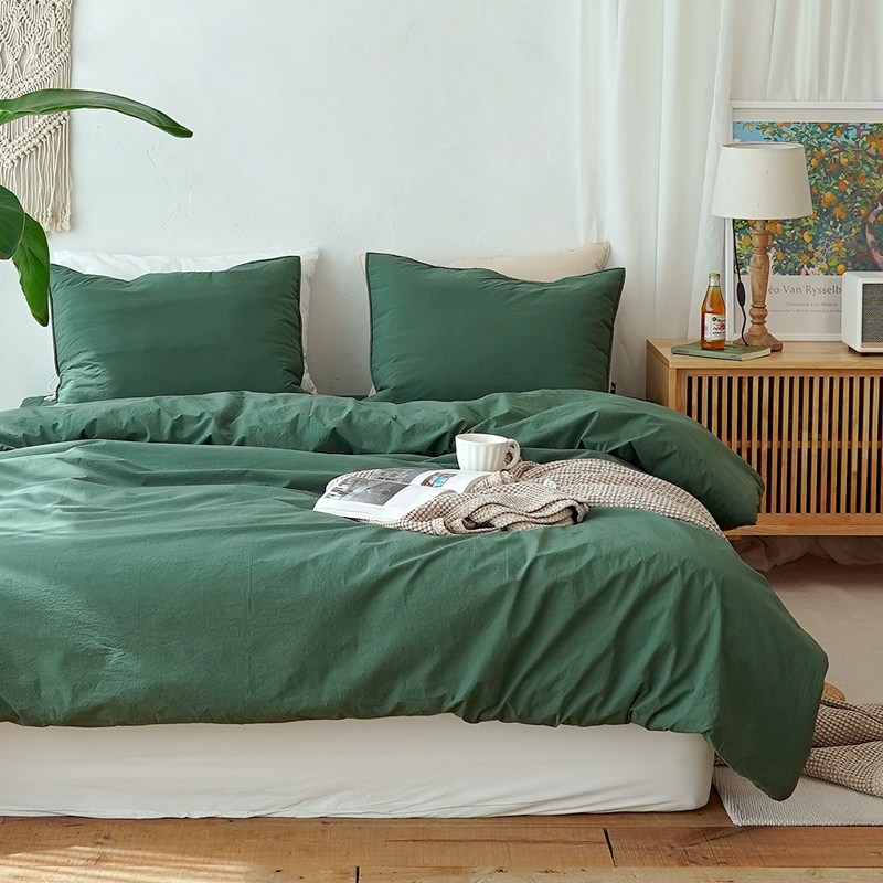 쾌적한 호텔감성 80수 고밀도 이불커버 단품 S/Q, 아몬드베이지 94,900원