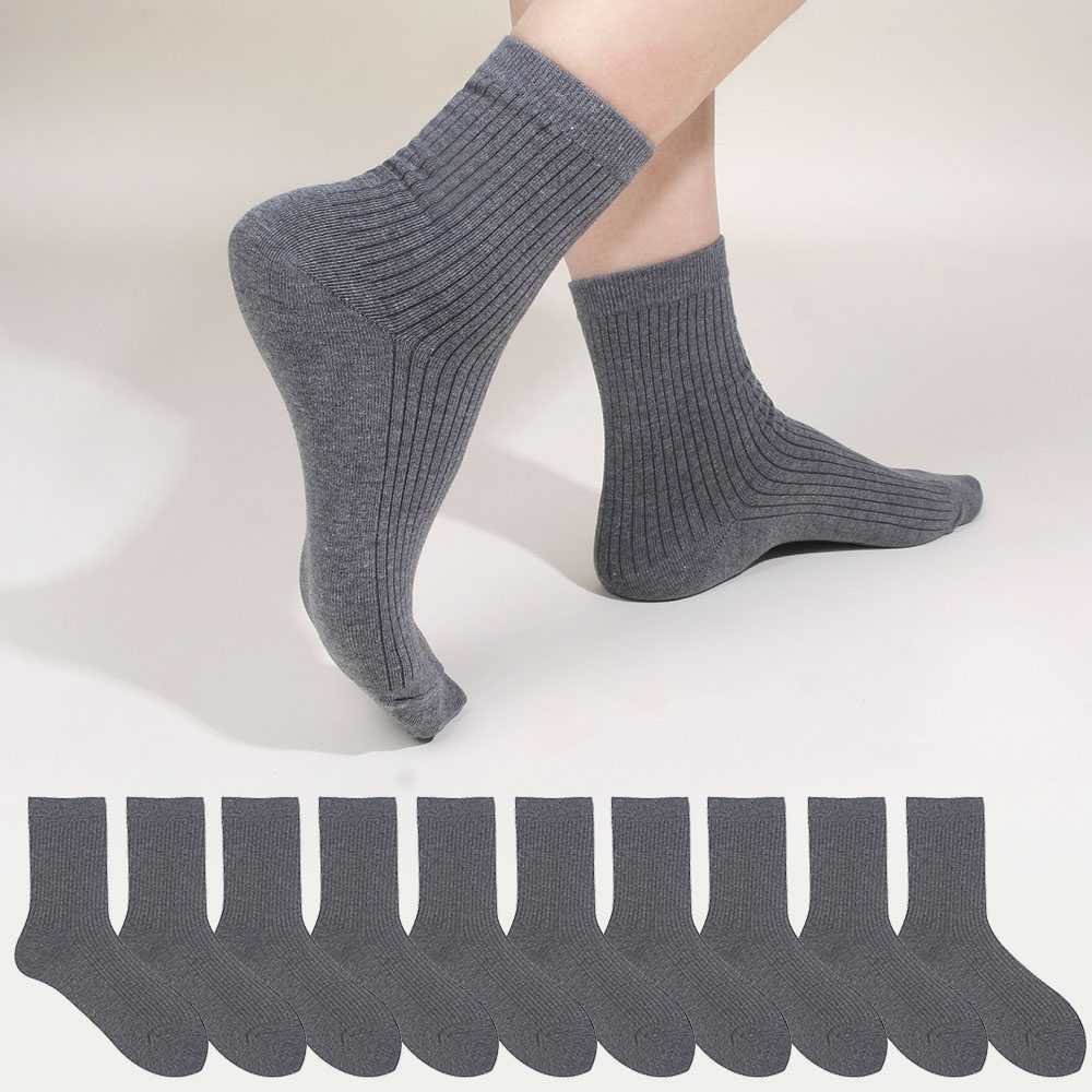 두발로 여성용 감성 골지 중목 양말 10켤레 10,900원