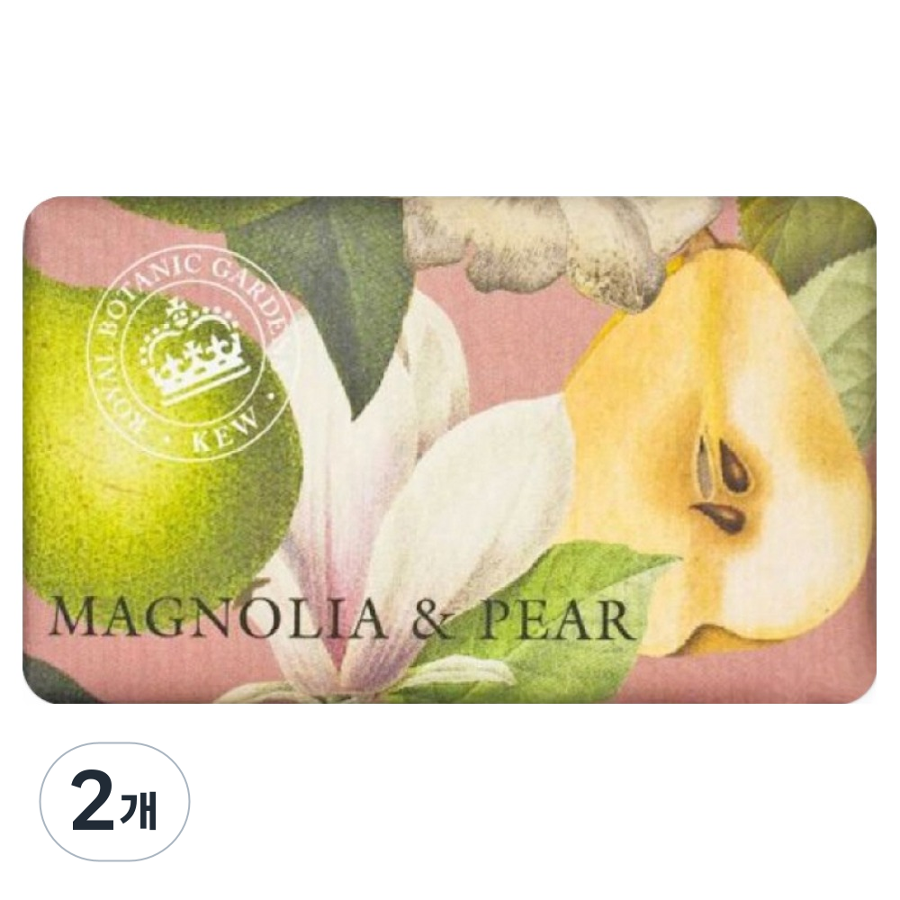 큐가든 매그놀리아 피어 비누, 240g, 2개 49,400원
