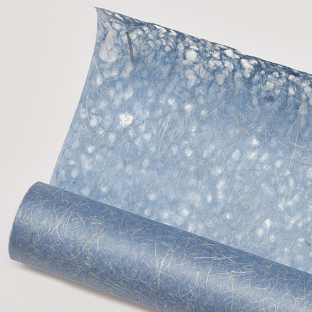 구름한지 파초지 50cm x 20m 롤한지 파초섬유 낙수지 한지벽지 창호지 선물포장, 청색 43,000원