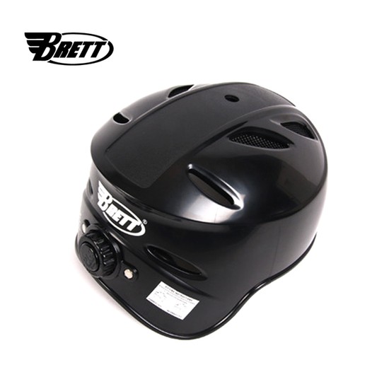 브렛 포수 조절식 헬멧(블랙) 포수 장비 야구헬멧 58,430원