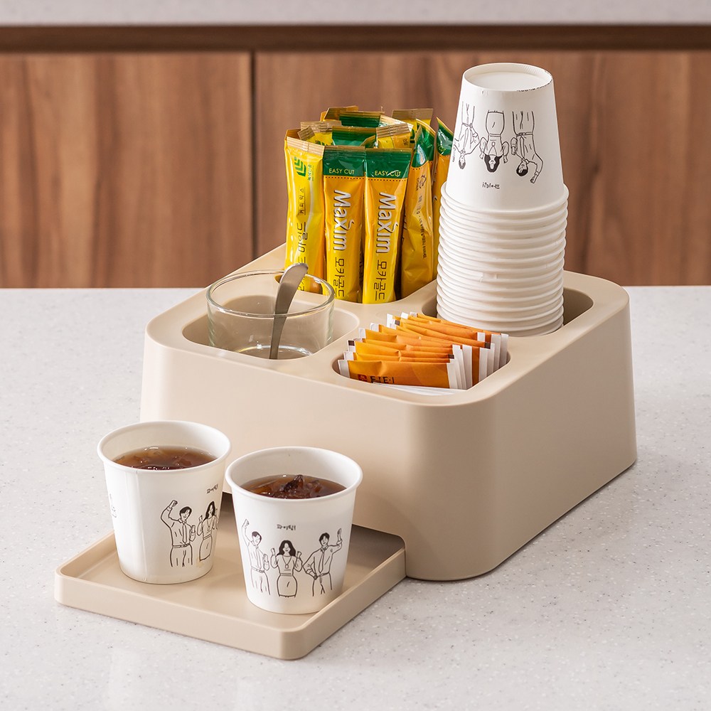 아트박스/에이플럼 국산 에이플럼 커피 캡슐 티백 보관함 다용도 트레이 28,400원