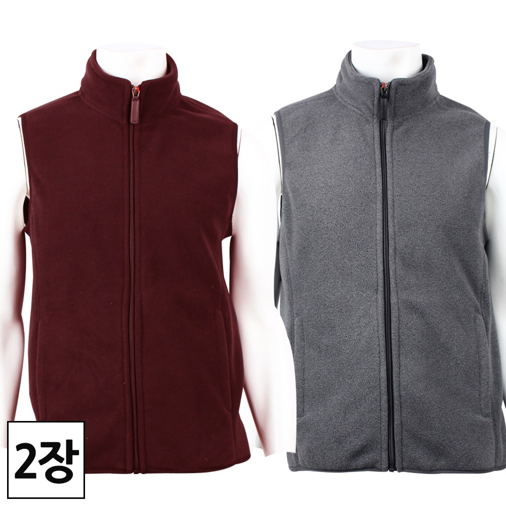 2장 [더맨월드] 겨울 남자 YL 집업 후리스 조끼_기모 폴라폴리스 코트 점퍼속 필수 이너 작업복 일상복 M1092 34,800원