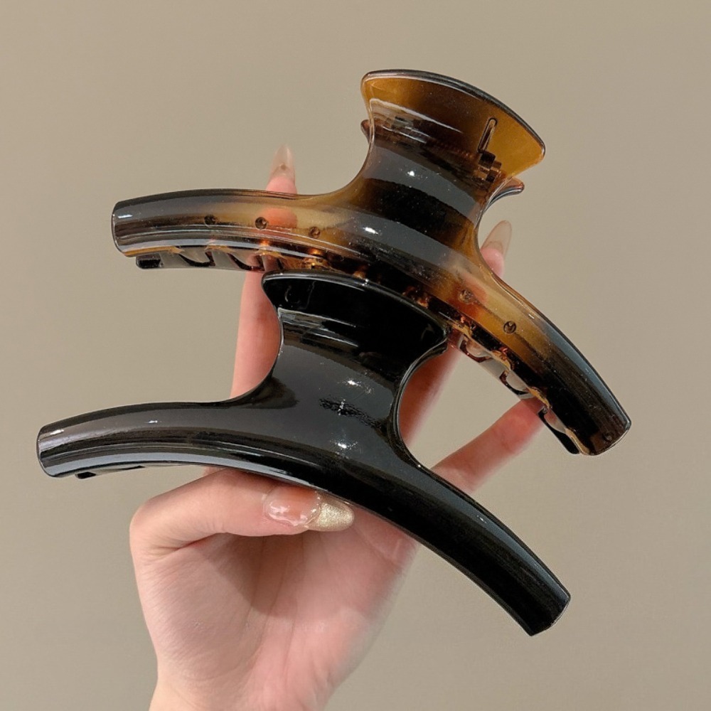 15cm 빅사이즈 호형 올림머리 헤어 집게핀 2종세트 6,580원