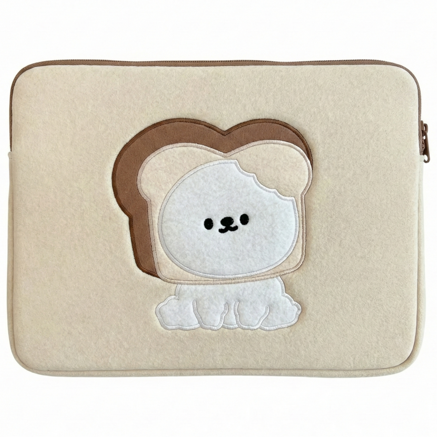 웨이백홈 14인치 16인치 노트북 파우치, 1개, 화이트 빵강아지 22,000원