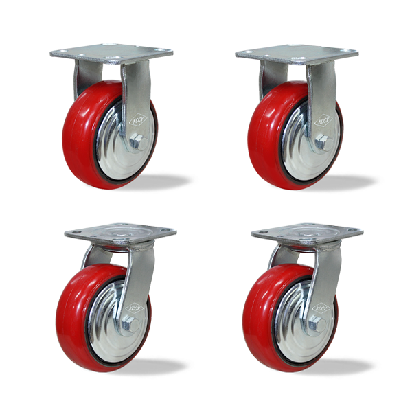 6인치 중량바퀴 우레탄바퀴 아시바바퀴 대차바퀴 4개 한세트, 1세트 56,070원