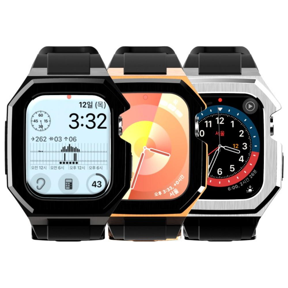 핸디핸드 애플워치 44mm45mm용 스테인리스 메탈케이스 핸디워치 X 81,900원