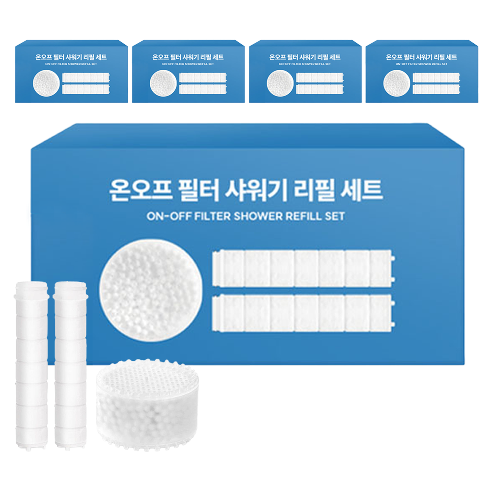 네이쳐리빙 마카롱 필터샤워기 리필 세트 43,500원