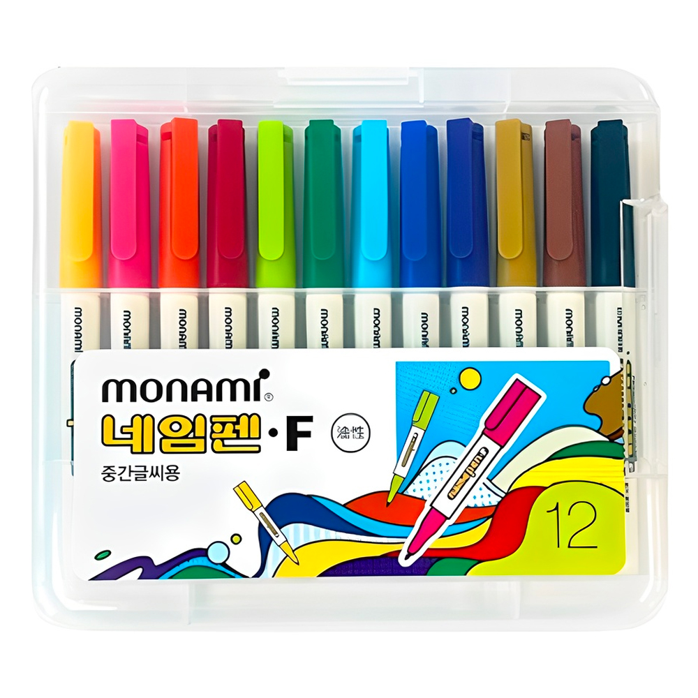 모나미 중간글씨용 네임펜 세트 5,210원