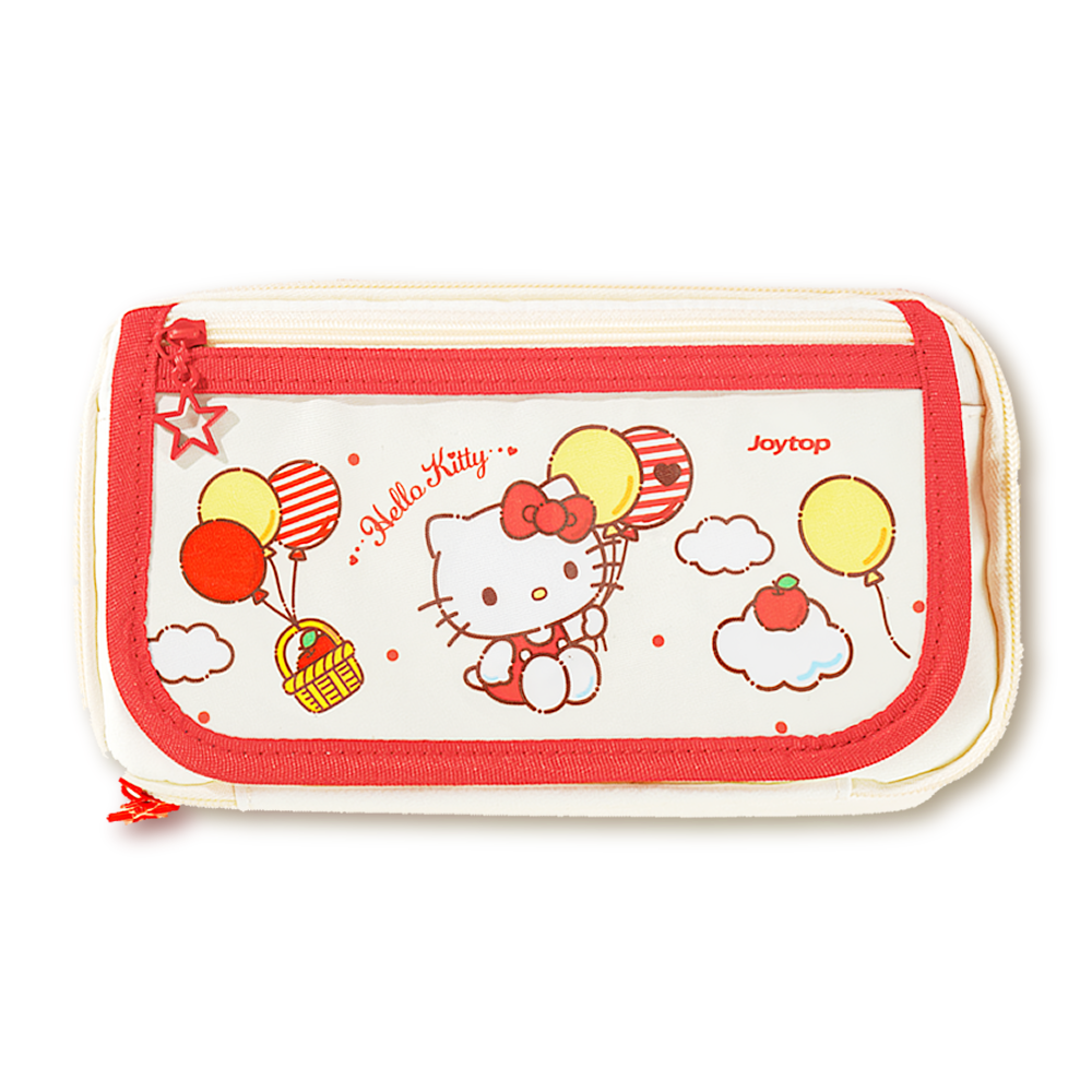 리리월드 산리오 정품 키티 대용량 파우치 필통, 1개, 레드 키티 10,900원