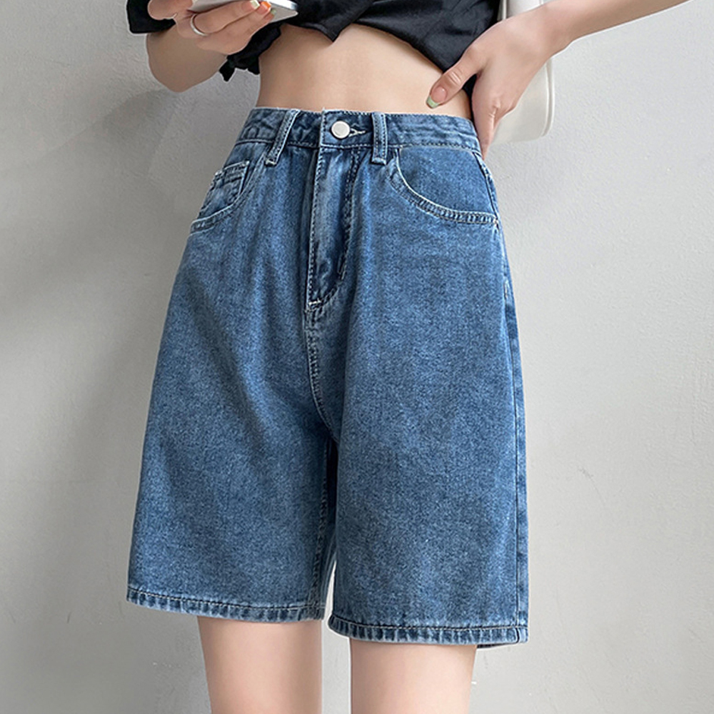 엘쏘 여성용 썸머 데일리 4부 데님 팬츠 22,900원