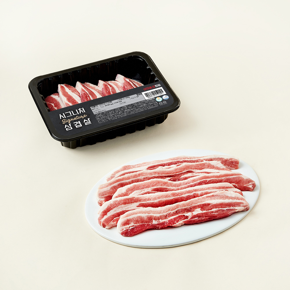 [로켓프레시] 선진포크한돈 시그니처 삼겹살 (냉장), 500g, 1개 16,310원