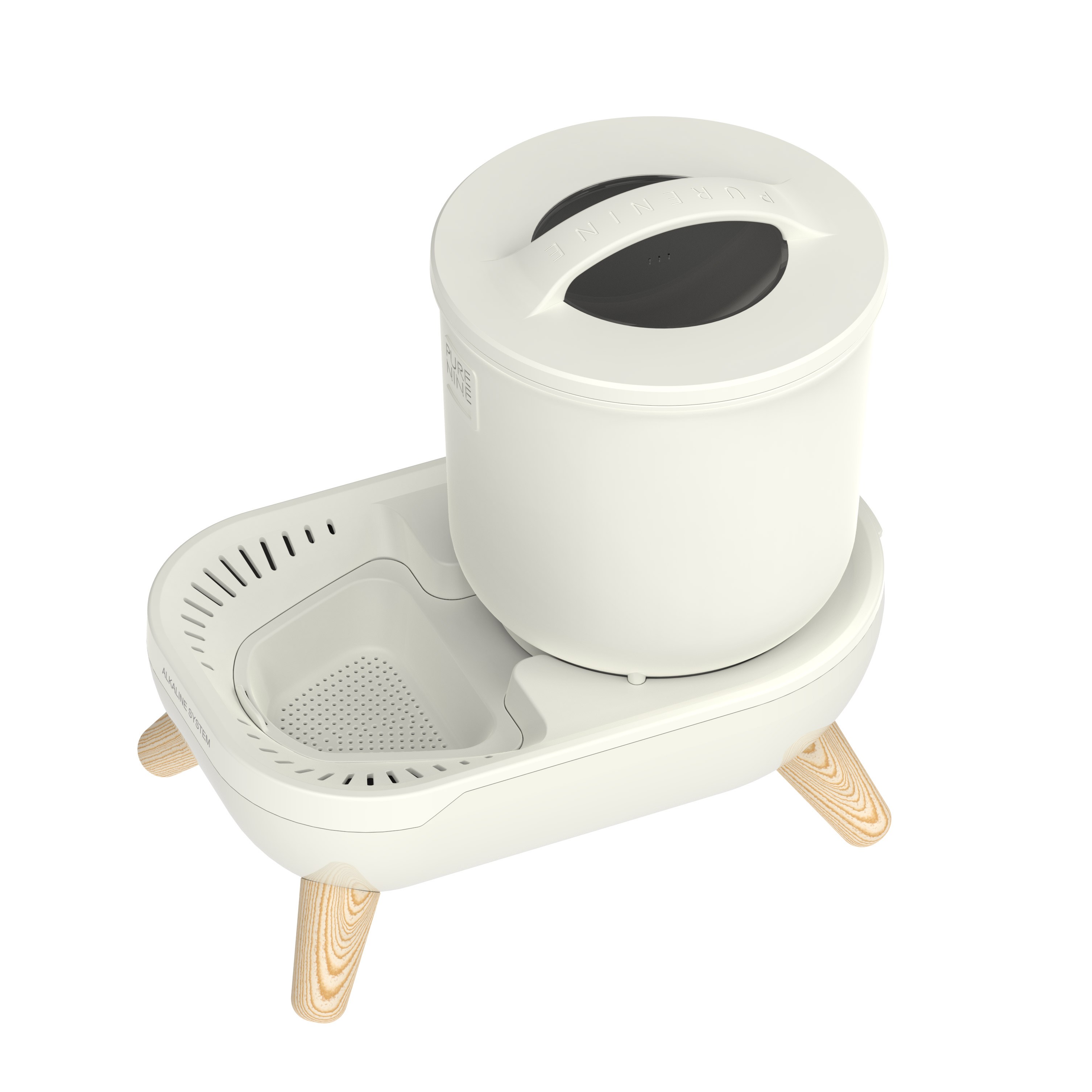 퓨어나인 셀프케어S9 (총 거름망 2개) 프리미엄 펫워터생성 자동급수기 고양이정수기 강아지급수기, 1세트, 화이트크림, D15(총거름망2개) 86,800원