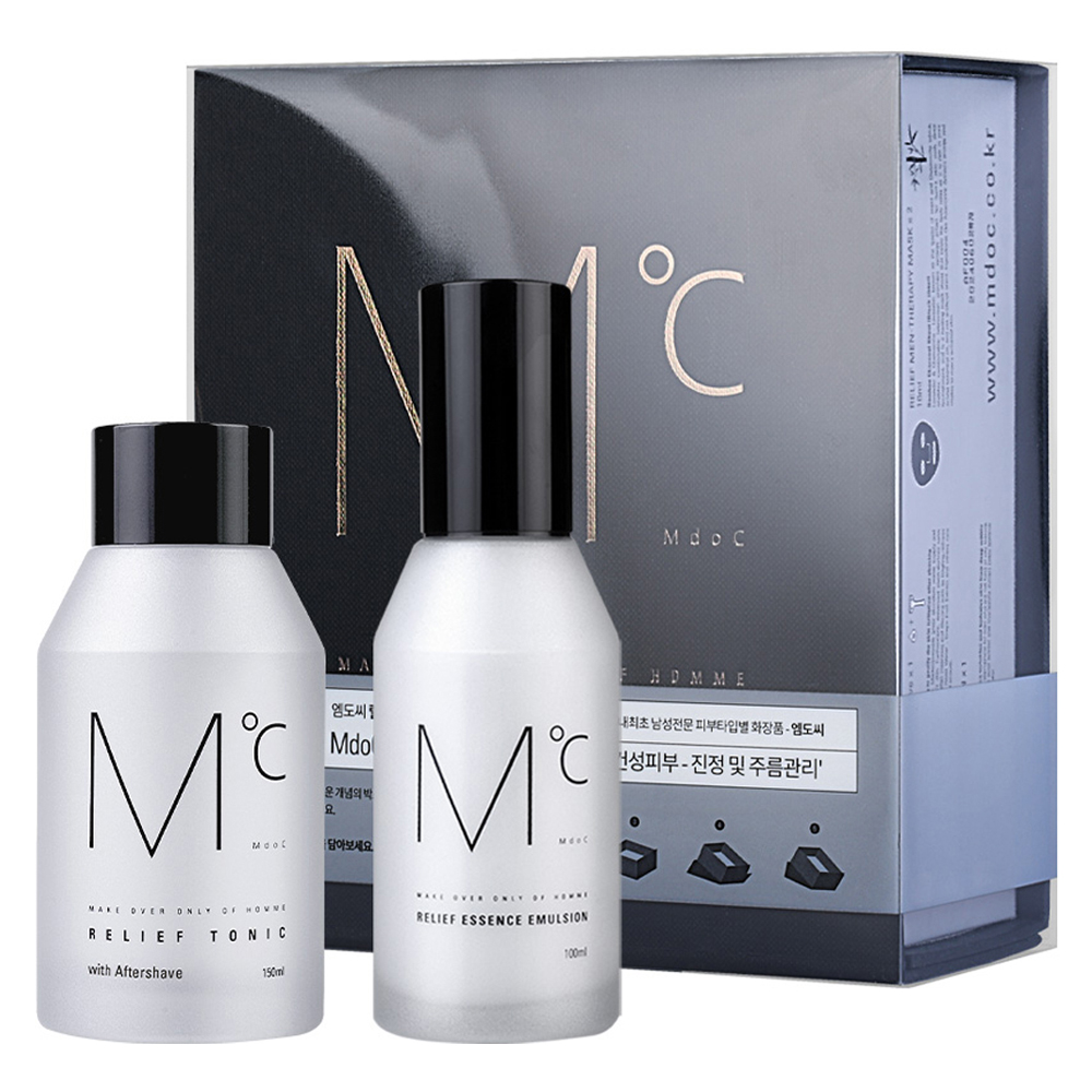 엠도씨 릴리프 남성기초 선물세트, 1세트 37,800원