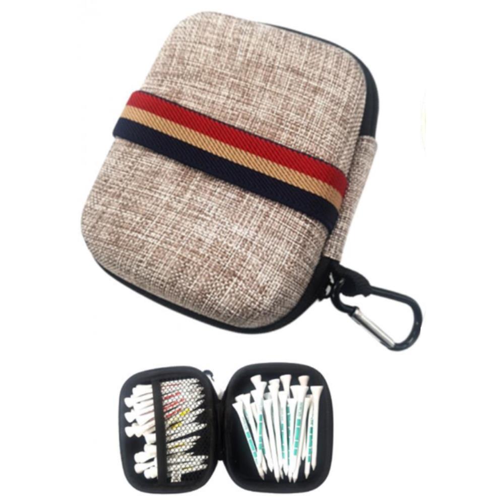 골프 라운딩용 골프티꽂이 케이스 하드 파우치 롱티 3,600원