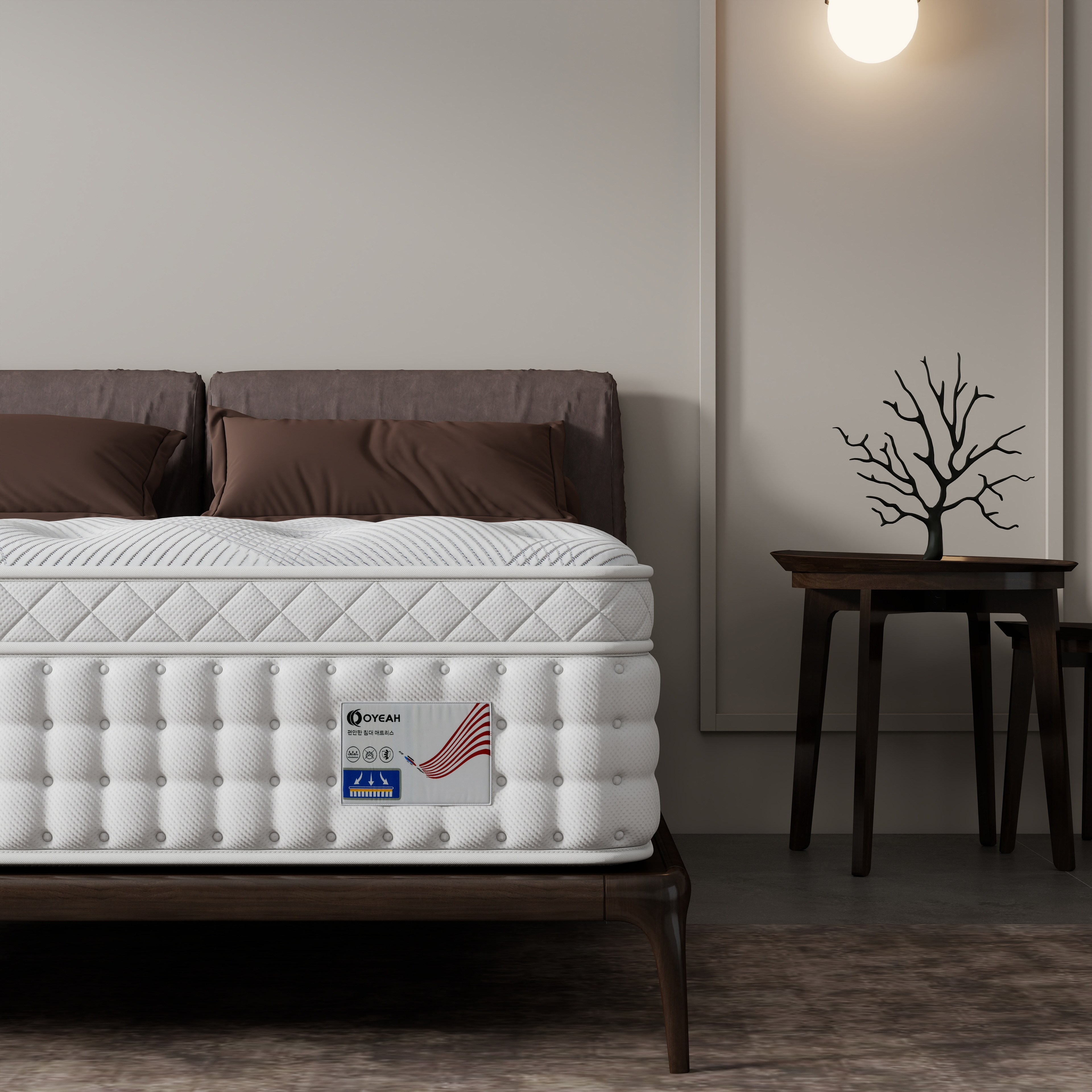 OYEAH 침대 매트리스 무음 포켓스프링 바닥 매트리스 68,800원