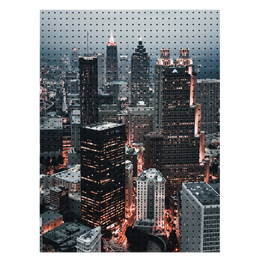 타공판닷컴 인테리어용품 도시의 교향곡 UV프린팅타공판 800 x 1200 mm 89,350원