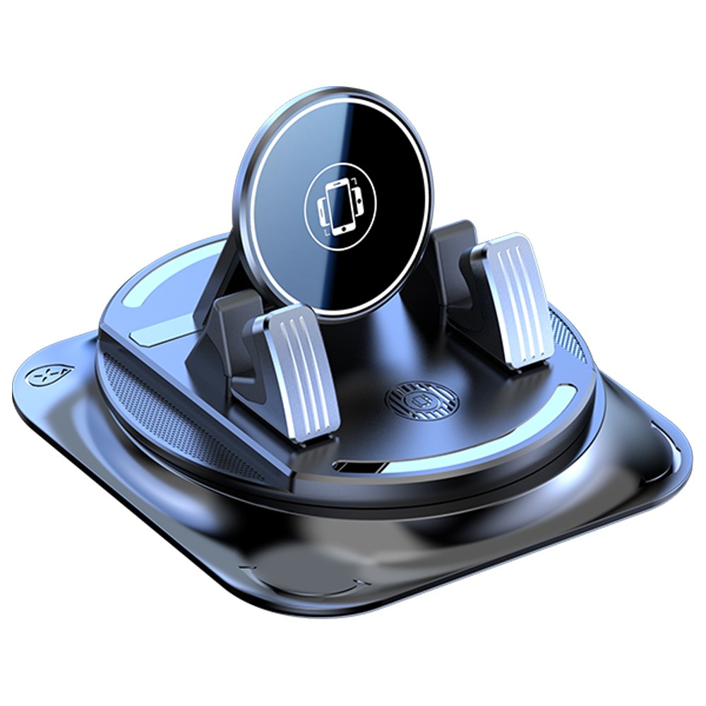 착스핀 360도회전 차량용 대시보드 핸드폰거치대 부착식 나노겔, 블랙, 1개 16,500원