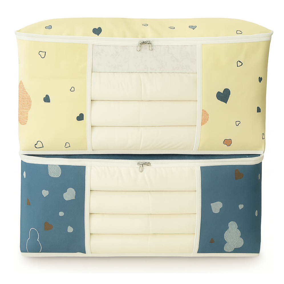 피어나다 투명창 의류이불 보관함 정리함 4P 9,500원