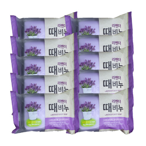 태광비누 삼백초 때비누, 라벤더, 150g, 10개입 9,480원