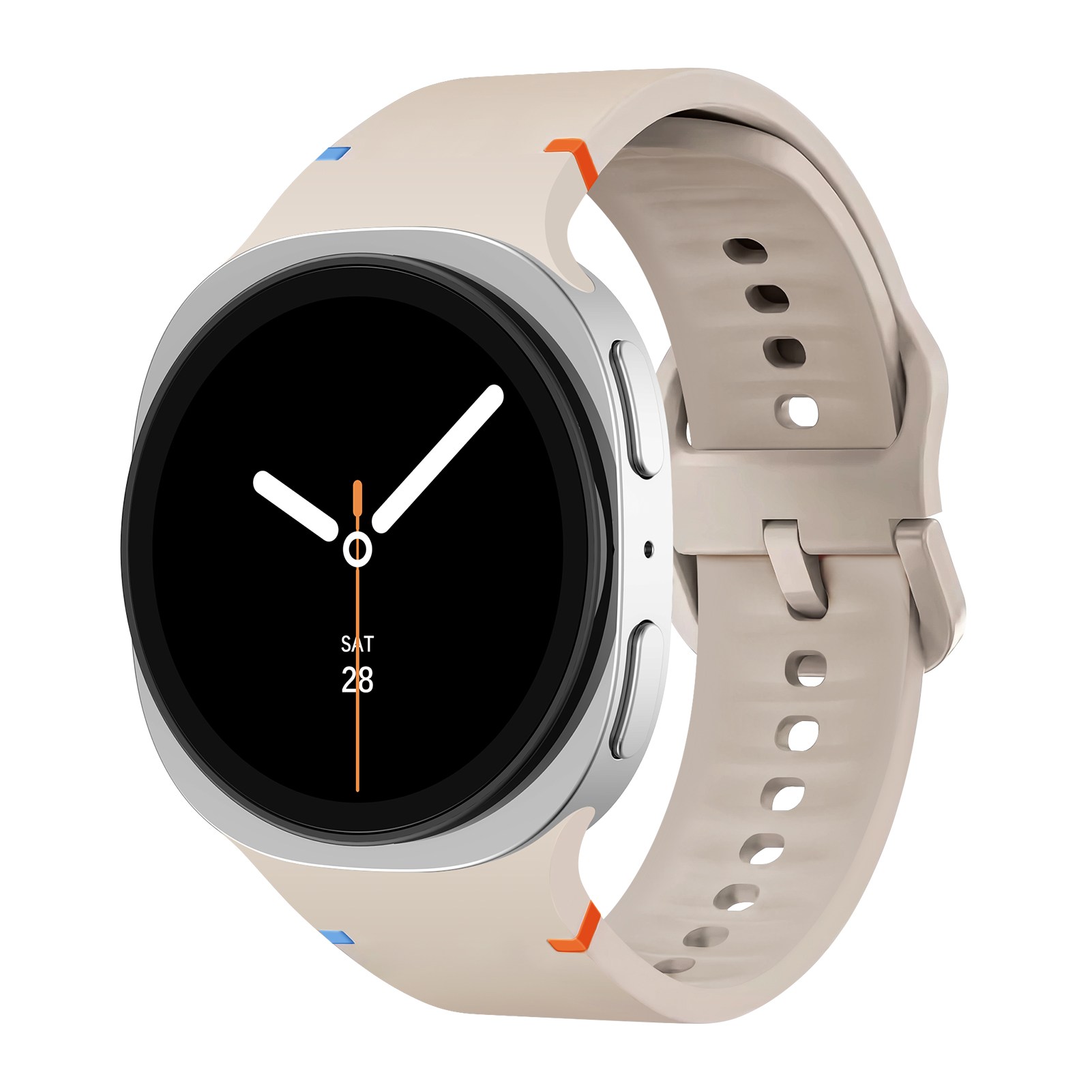 Fegwilde 갤럭시 워치8 호환 실리콘 평면 디자인 스트랩 40mm 44mm 46mm 9,600원