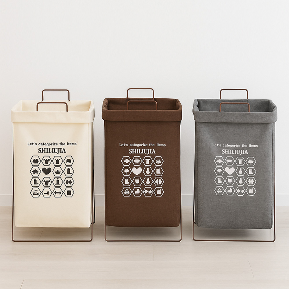 로아 방수 패브릭 재활용 분리수거함 41L 3종 세트 26,900원