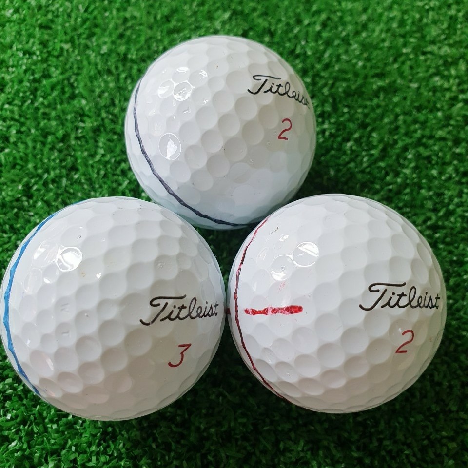 [로스트볼일번지]타이틀리스트 PRO V1 V1X 로스트볼 A A+급 혼합 패키지, 60개, 화이트(A등급) 69,290원