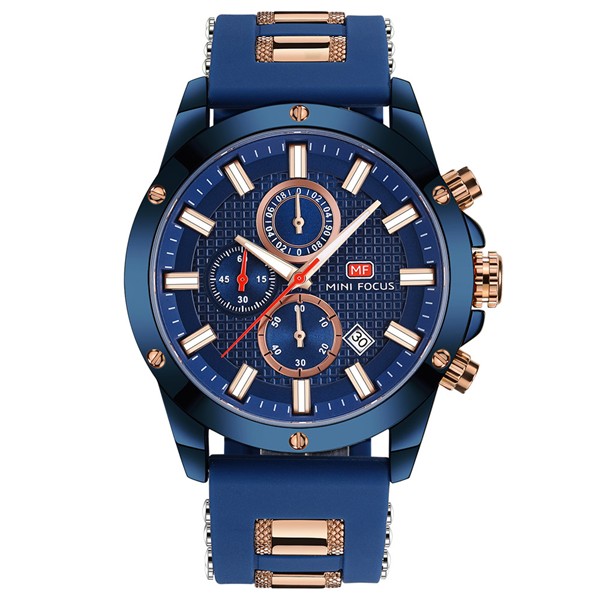 미니포커스 남성 러버메탈밴드 손목시계 MF0089G 49,000원