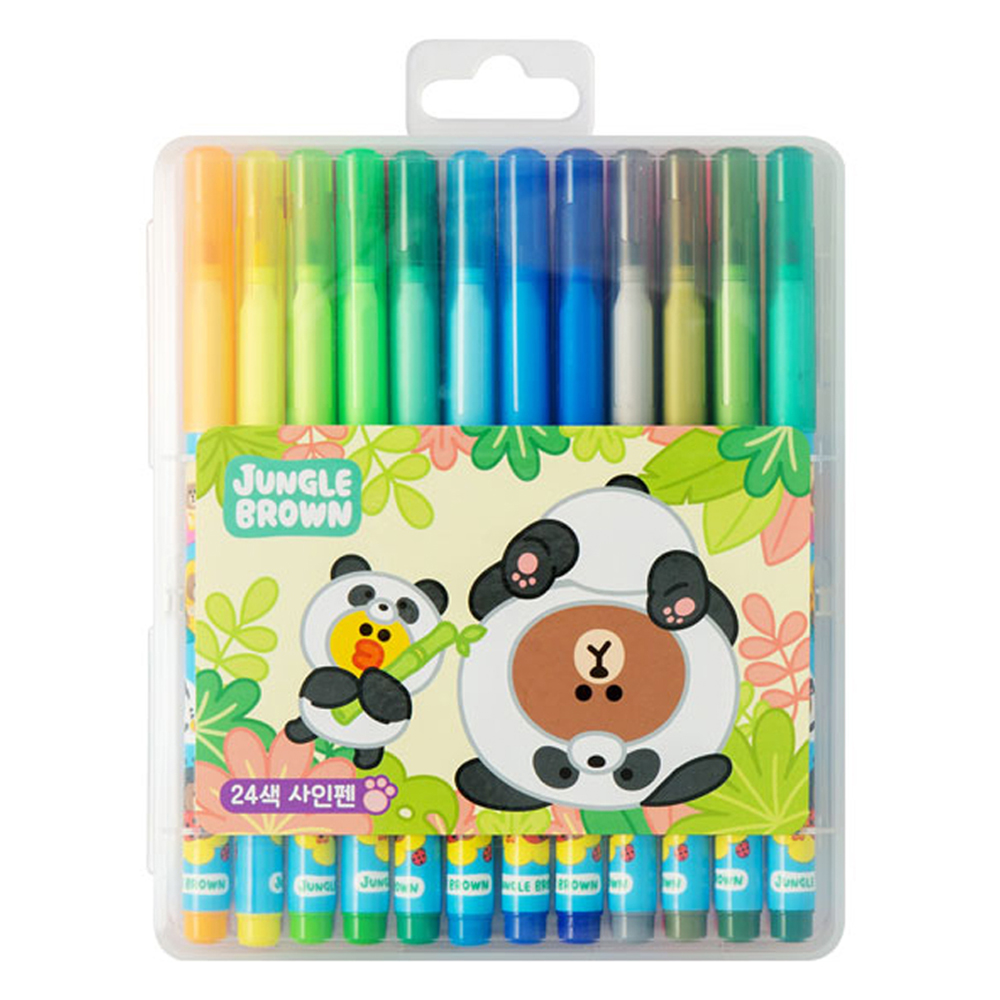 라인프렌즈 사인펜 24종 세트 랜덤발송 10,000원