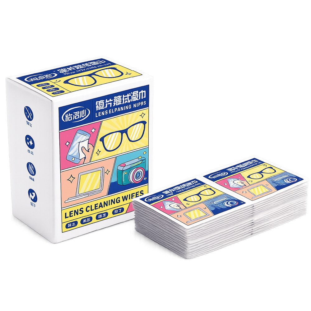 이칠가게 [KOTITI 인증완료] 안경클리너 렌즈클리너 티슈 안경딲이 일회용, 1개, 100개입, 150g 20,000원