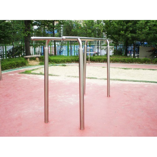 월드스포츠산업 학교 야외놀이터 평행봉 고정식 스텐 WD-J-27B 1,380,120원